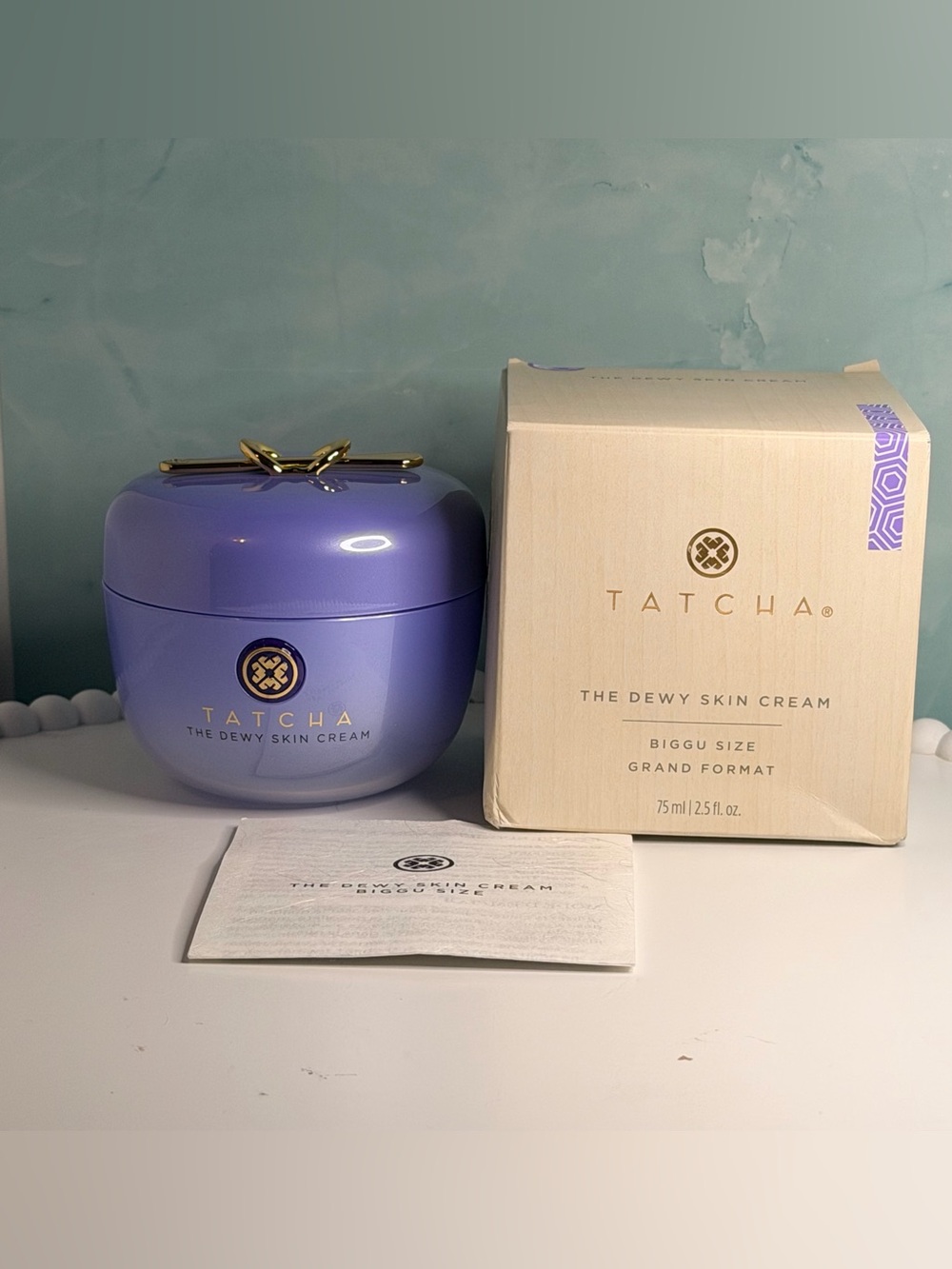 TATCHA The Dewy Skin Cream BIGGU SIZE (75 mL /2.5 oz), NEW in box